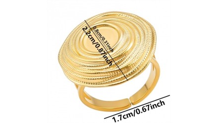 copy of Bague scarabée acier plaqué or 18K