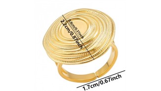 copy of Bague scarabée acier plaqué or 18K