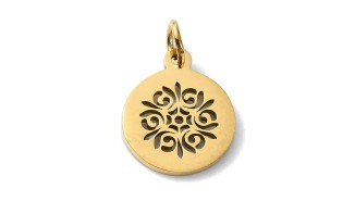 copy of Pendentif boussole acier inoxydable couleur or