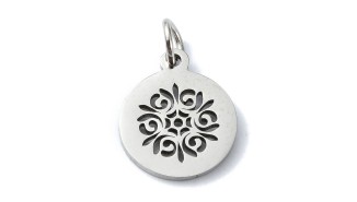copy of Pendentif boussole acier inoxydable couleur or