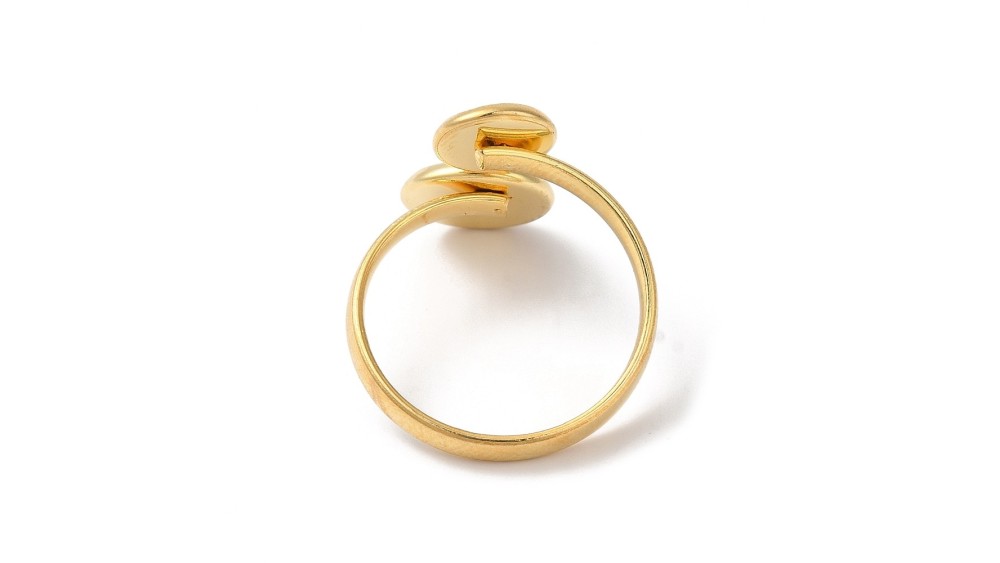 support bague double acier