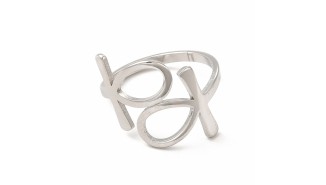 copy of Bague Ankh en acier inoxydable plqué or 18k