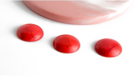 copy of Cabochon 12mm agate indienne naturelle