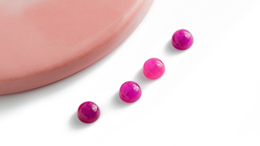 copy of Cabochon 12mm agate indienne naturelle
