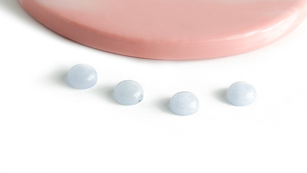 copy of Cabochon 12mm agate indienne naturelle
