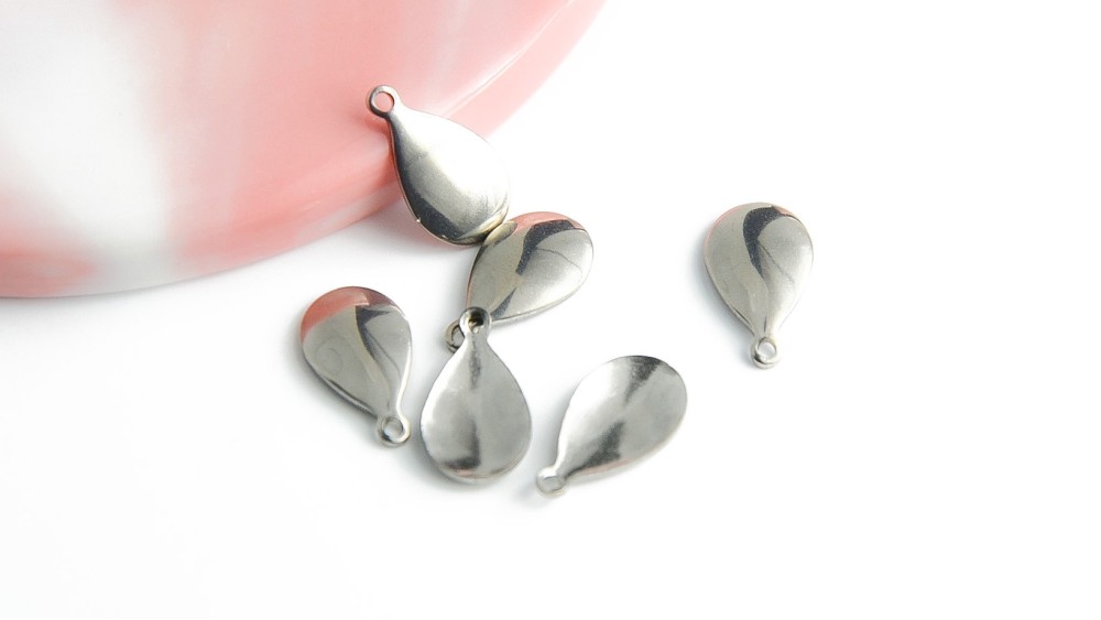copy of Pendentifs goutte acier 201 doré