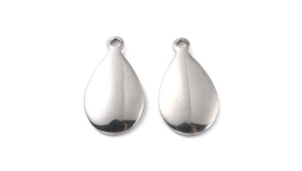 copy of Pendentifs goutte acier 201 doré
