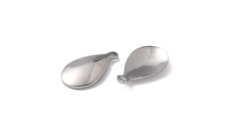 copy of Pendentifs goutte acier 201 doré
