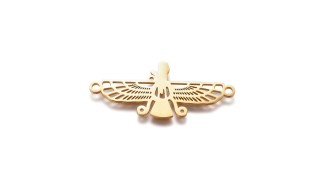 Pendentif Horus connecteur Horus acier inoxydable