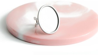 bague plateau 25x18mm