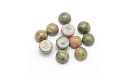copy of Cabochon 12mm agate indienne naturelle