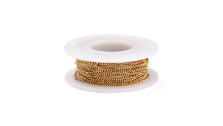 maille gourmette acier