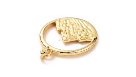pendentif montagne laiton