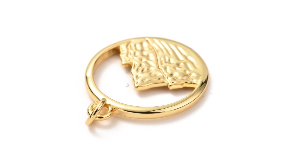pendentif montagne laiton