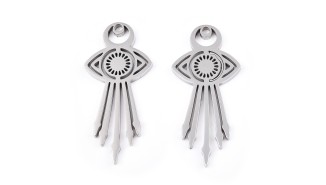copy of Pendentif œil protecteur acier inoxydable plaqué or 18k