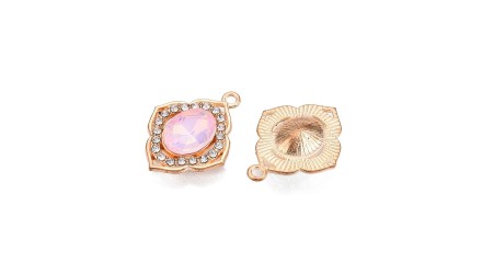 copy of Pendentif feuille en acier inoxydable plaqué or 18k