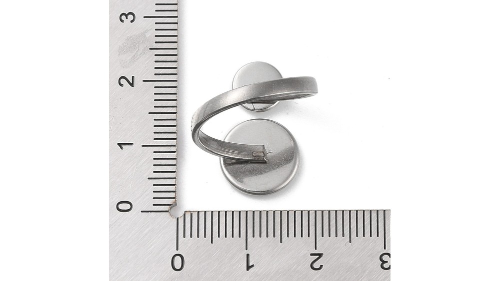 copy of Support bague serpent en acier inoxydable doré plaqué 18K
