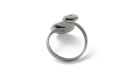 copy of Support bague serpent en acier inoxydable doré plaqué 18K