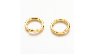 anneaux or 7mm
