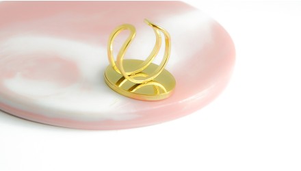 bague plateau 25x18