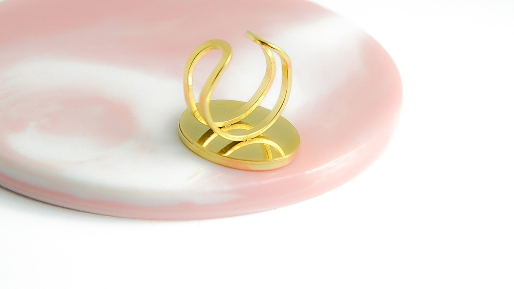 bague plateau 25x18