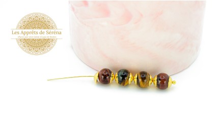 copy of Perles rondes lisses 8mm rhodonite naturelle