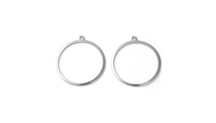copy of Pendentif cercle acier inoxydable