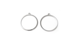 copy of Pendentif cercle acier inoxydable