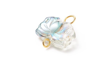 Créez des bijoux uniques avec nos connecteurs fleur de lotus irisés