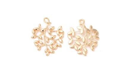 pendentif feuille