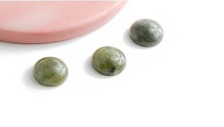 copy of Cabochon 12mm agate indienne naturelle