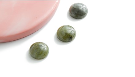 copy of Cabochon 12mm agate indienne naturelle