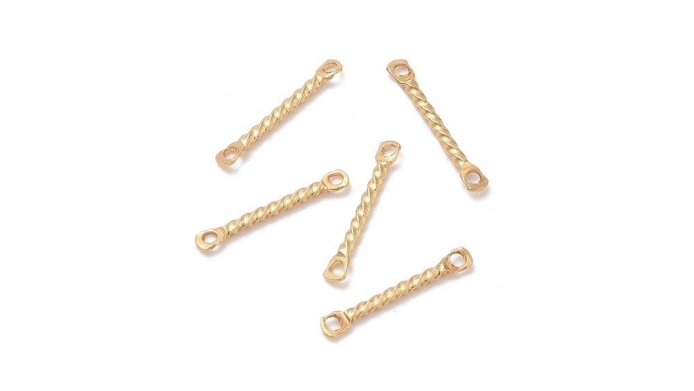 copy of Connecteurs tige ou  barre acier inoxydable ,apprêts bijoux.