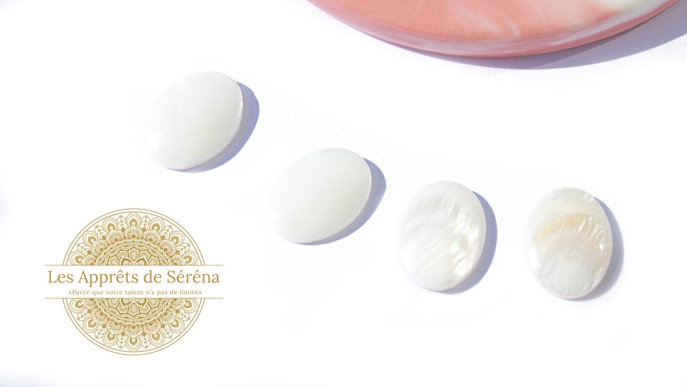 copy of Cabochon 12mm agate indienne naturelle