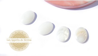 cabochon nacre 13x18mm
