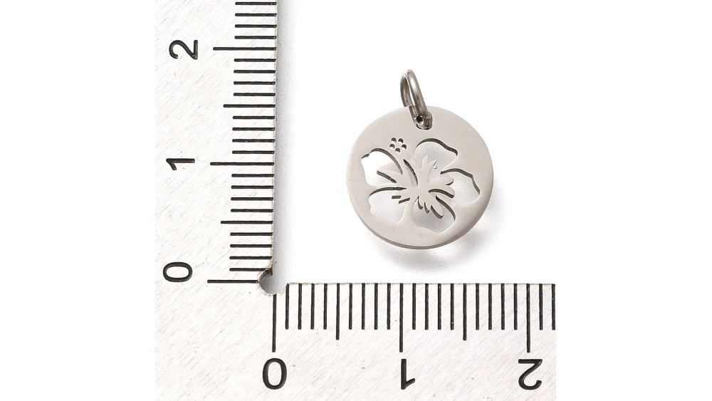 pendentif hibiscus