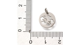 pendentif hibiscus