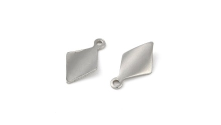copy of 10 sequins losanges acier 9x7mm