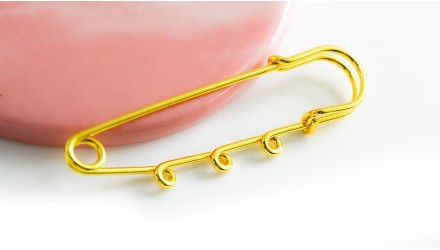 BROCHE ÉPINGLE acier
