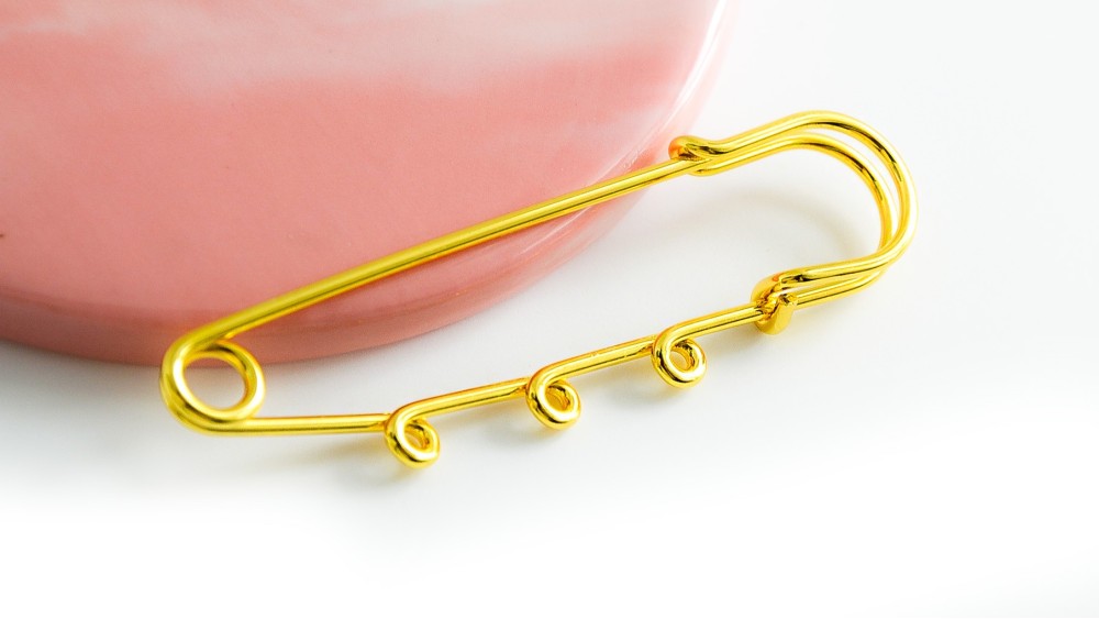 BROCHE ÉPINGLE acier