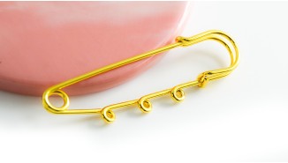 BROCHE ÉPINGLE acier