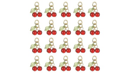 copy of Pendentif ourson en résine multicolore x 10