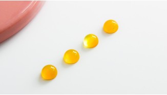 copy of Cabochon 12mm agate indienne naturelle