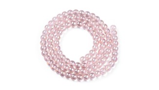perles 4mm rose ab