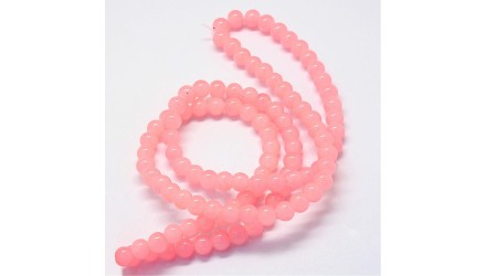 perle 4mm rose opale