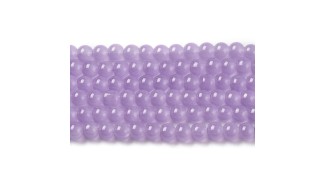 perle mauve lisse