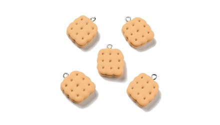 pendentif biscuit 3D