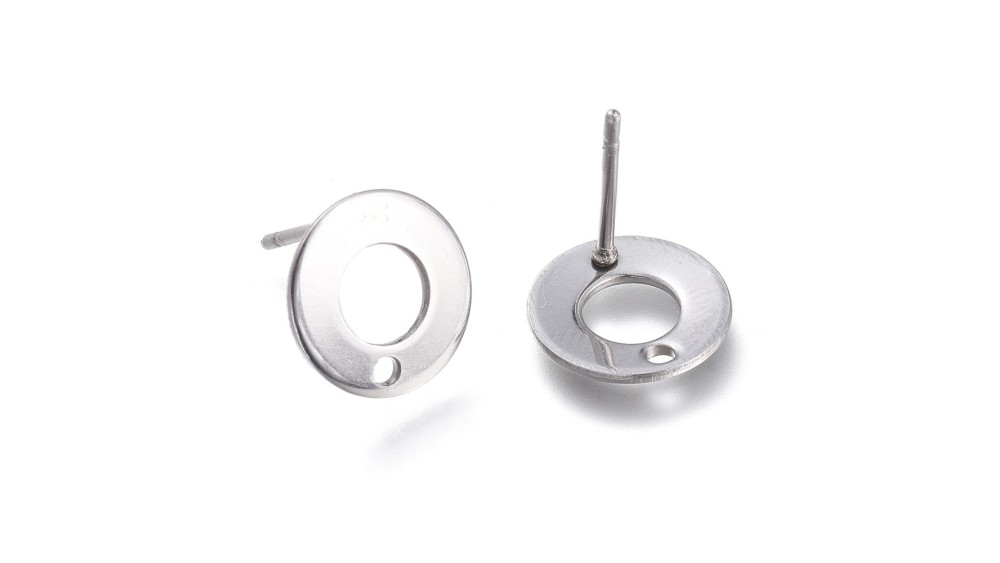 puce acier ronde