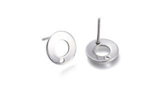 copy of Puces d'oreille en acétate violette x paire
