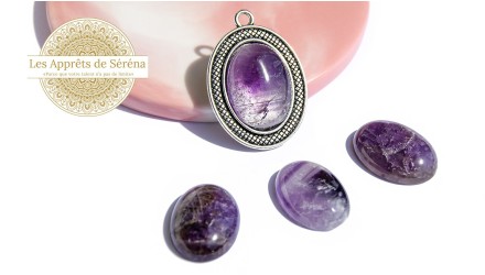 cabochon améthyste